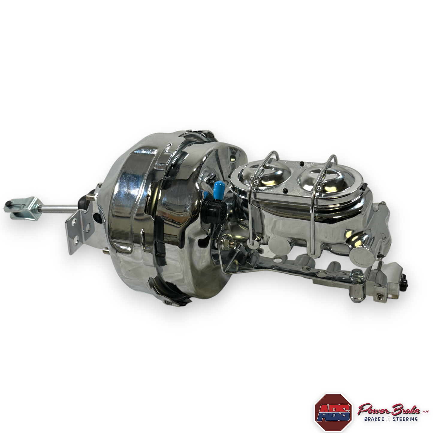 #7965C 1964-72 Chevrolet Chevelle Chrome 9" Dual Diaphragm Brake Booster Combo