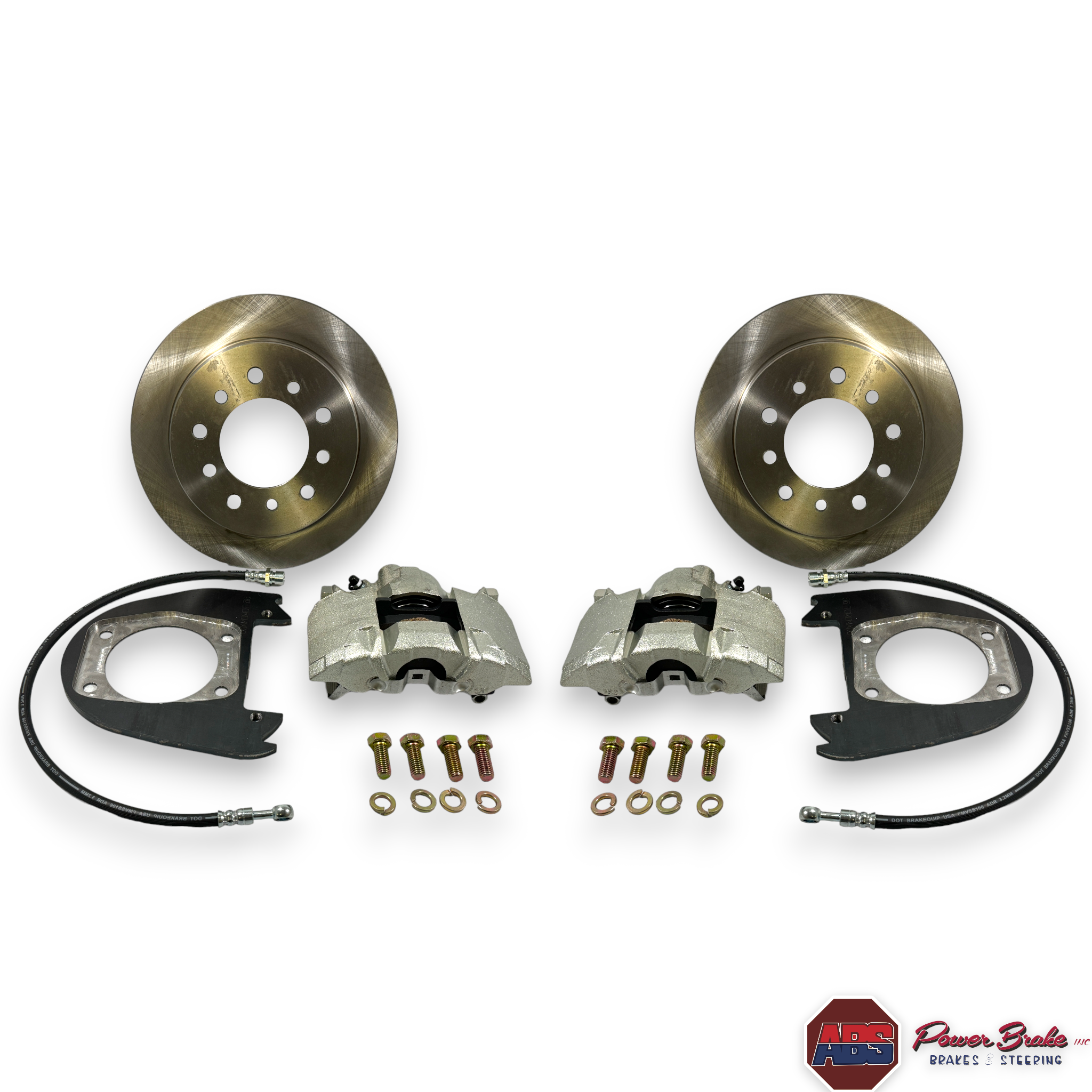 thumbnail image 2 of 1967-72 Chevelle 4 Wheel Power Disc Brake Conversion Kit – 11-inch Booster, MBM Performance 2 of 5