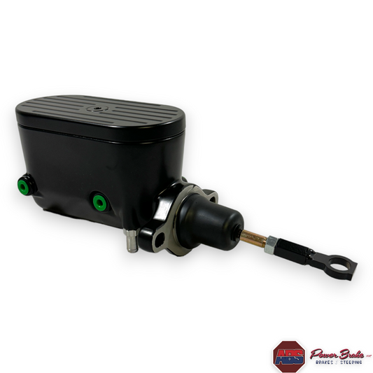 #10-66-7-BLK 1964-66 Ford Mustang Satin Factory Manual Brake Car Electric Hydraulic Master Cylinder