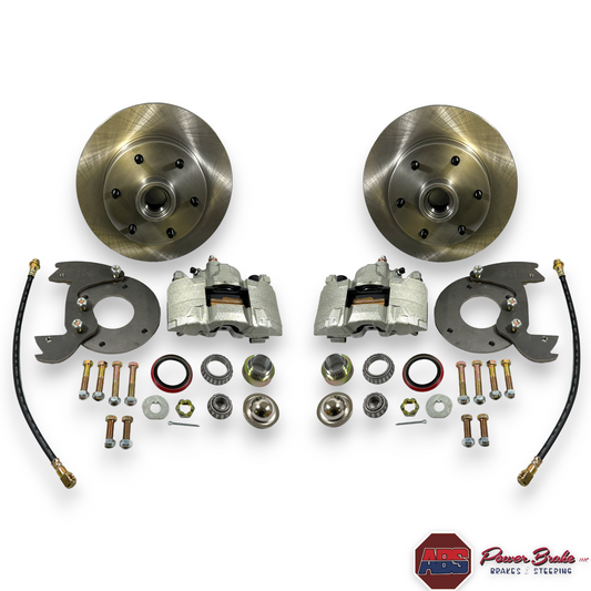 #411 1938-40 Chevrolet Car 6 Lug Front Disc Brake Kit