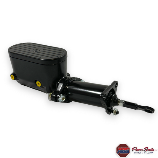 #10-66-7-BLK 1953-62 Chevrolet Corvette Satin Black Compact Electric High Power Master Kit