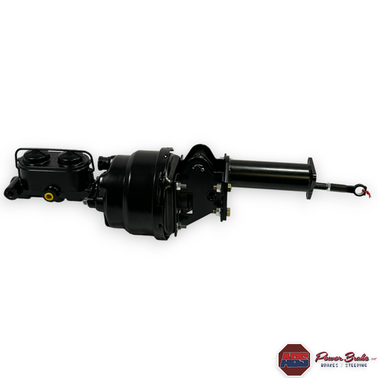 #7948 1953-62 Chevrolet Corvette Black Power Brake Booster Combo