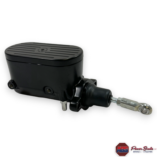 #10-66-7-BLK 1962-67 Chevrolet Nova Satin Black Compact Electric Hydraulic Master Cylinder