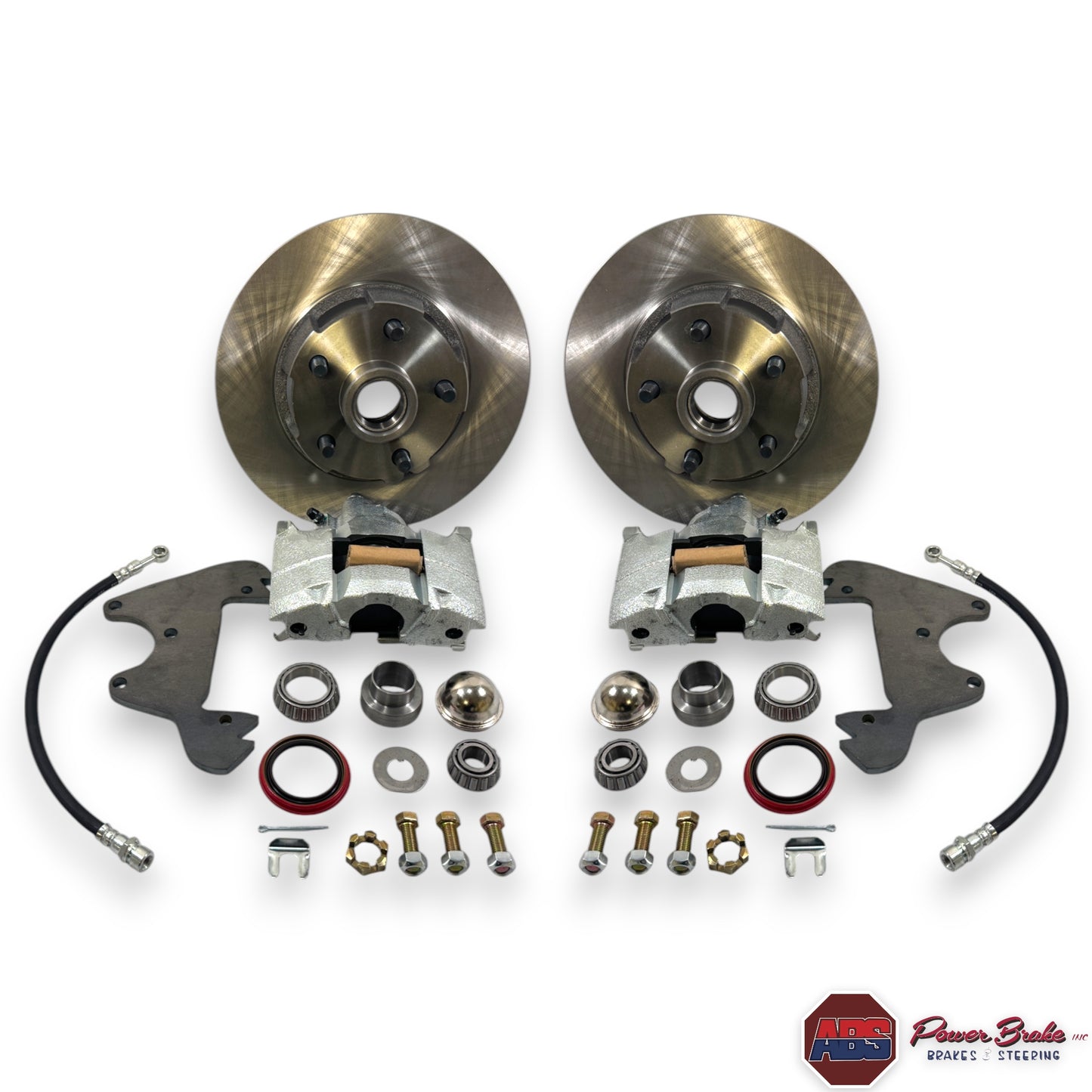 #6169-ECONOLINE 1961-69 Ford Econoline 5x4.5 Lug Pattern Front Disc Brake Kit