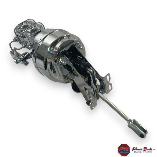 #7972R 1958-54 Chevrolet Impala Chrome Power Brake Booster Combo