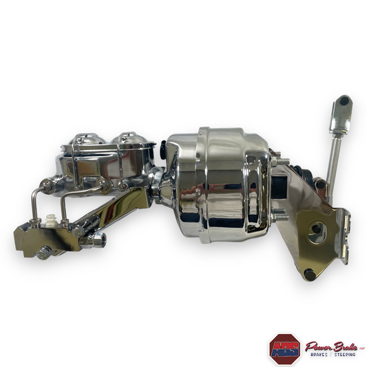 #7972R 1958-54 Chevrolet Impala Chrome Power Brake Booster Combo