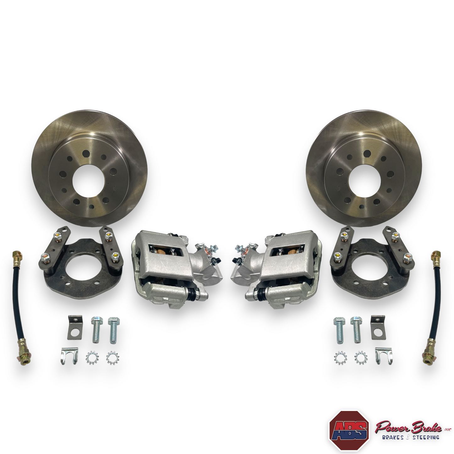 #617-9 1958-70 Chevrolet Impala Ford 9" Big Bearing Rear Disc Brake Kit