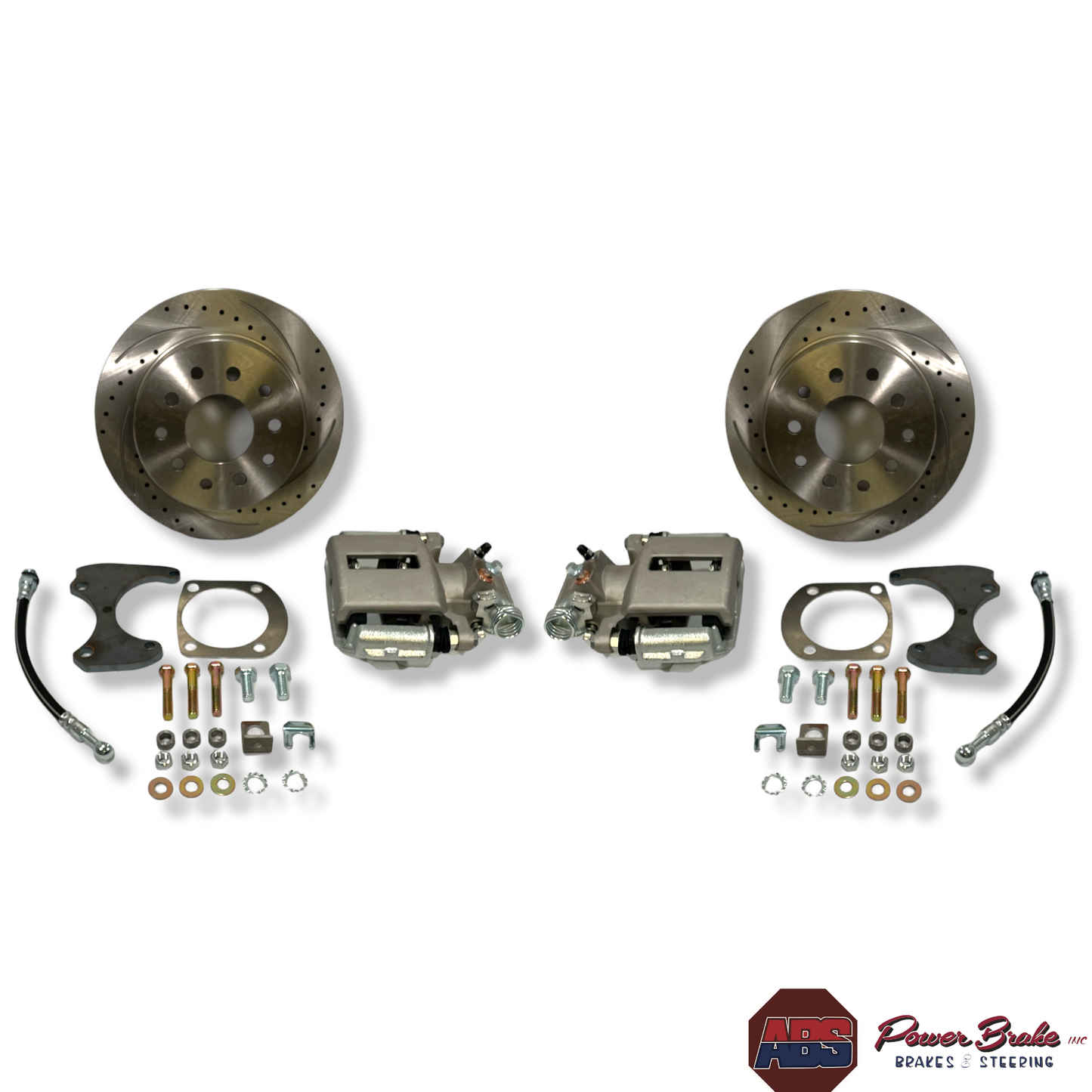 #55-317DS 1958-70 Chevrolet Impala Factory 10&12 Bolt Rear Differential Rear Disc Brake Kit