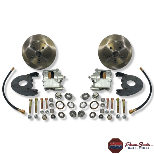 #8014M 9" Drum - w/ 5 x 4" Bolt Pattern Front Disc Brake Kit