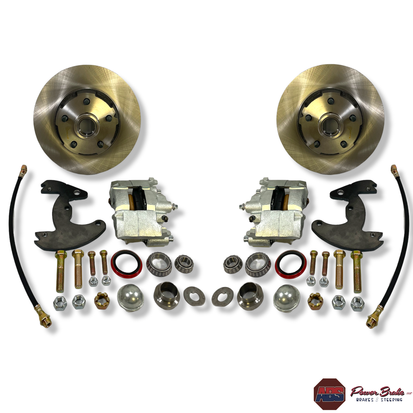 #803M 10" & 11" Drum - w/ 5 x 4 1/2" Front Disc Brake Kit