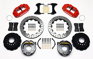 #140-10908-DR Wilwood Forged Narrow Superlite 4R Big Brake Rear Parking Brake Kits