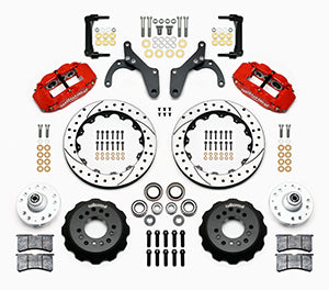 #140-12460 Chevrolet Forged Narrow Superlite 6R Big Brake Front Brake Kit (Hub)